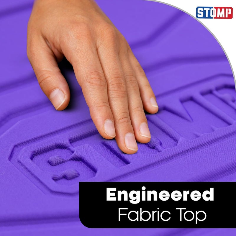 STOMP Store Athletics: Reusable Mini Traction Mat for Volleyball & Basketball Shoes - Alternative for Basketball Sticky Mats for Shoes - Durable & Non-Slip Shoe Cleaning Pad - 11"x15" - Image 4